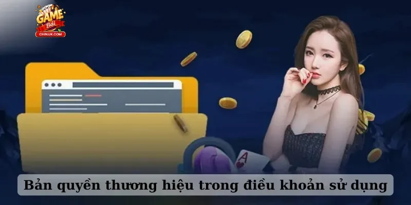 Bản quyền thương hiệu trong điều khoản sử dụng