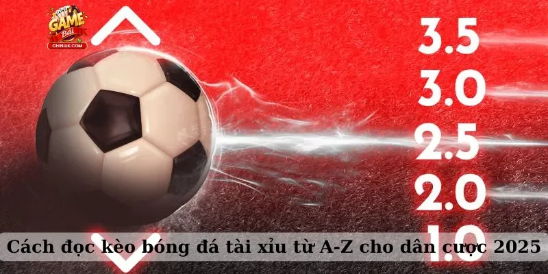 Cách đọc kèo bóng đá tài xỉu từ A-Z cho dân cược 2025