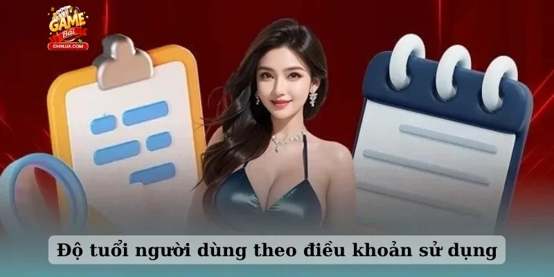 Độ tuổi người dùng theo điều khoản sử dụng