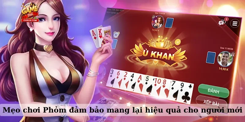 Mẹo chơi Phỏm đảm bảo mang lại hiệu quả cho người mới