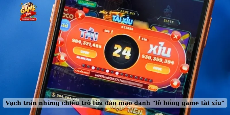 Vạch trần những chiêu trò lừa đảo mạo danh "lỗ hổng game tài xỉu”