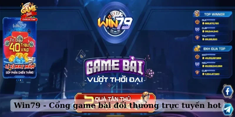 Win79 - Cổng game bài đổi thưởng trực tuyến hot